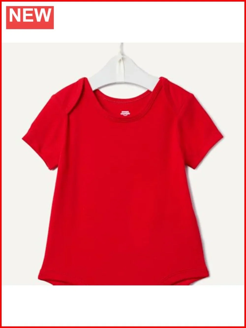 Unisex Infant Bodysuit 3-Pack Short Sleeve Crewneck Snap Closure